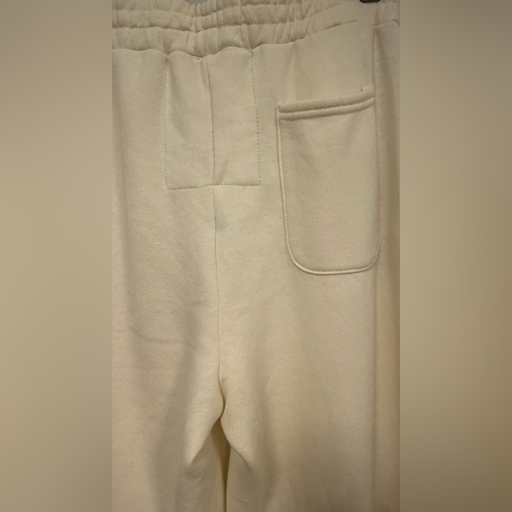 NWTA Aviator Nation Cream Lounge Pants with Neon Stripes- Medium - Picture 5 of 16
